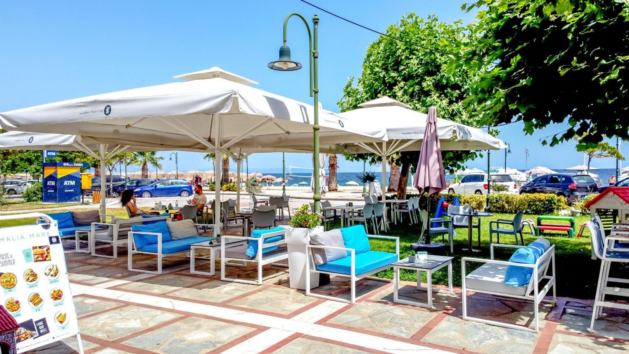 Amalia Mare Sea View Apartment เนอาวรัสนา ภายนอก รูปภาพ